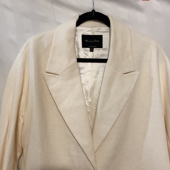 Cream blazer jacket - Picture 2 of 2